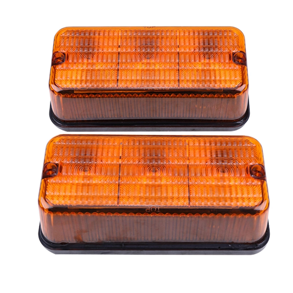 2X LED Warning Light 92185C1 for New Holland 9184 9280 9282 9480 9680 9880 9882