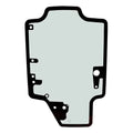 Cab Glass - Door Compatible with Case/New Holland fits New Holland L220 47405930