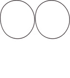 O-Ring Pack of 2 190493A1 fits Case 580M 580L Series 2 580L 570MXT 588G 570LXT