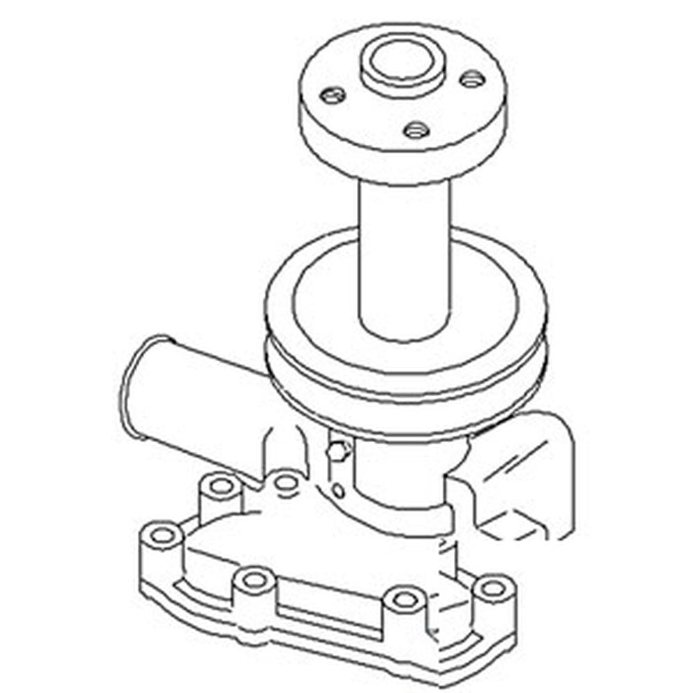 S.59000 Water Pump, 98497117 Fits Ford/New Holland